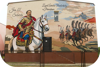 Murale w szkołach – historia, patroni i sport
